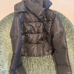 All saints Black Puffer Jacket